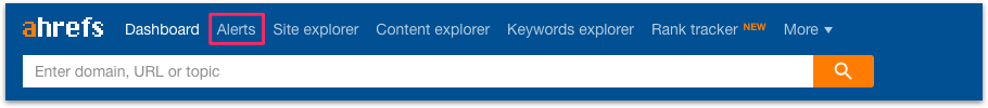 Ahrefs Alerts Competitive Landscape Analysis