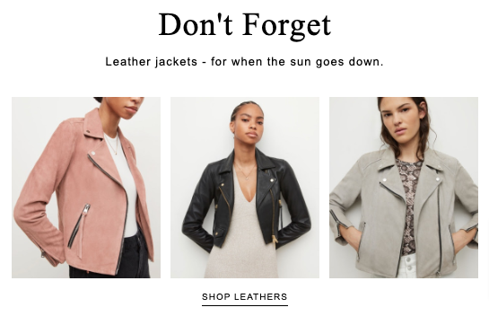 Allsaints Product Recommendations Festivals May Newsletter Ideas