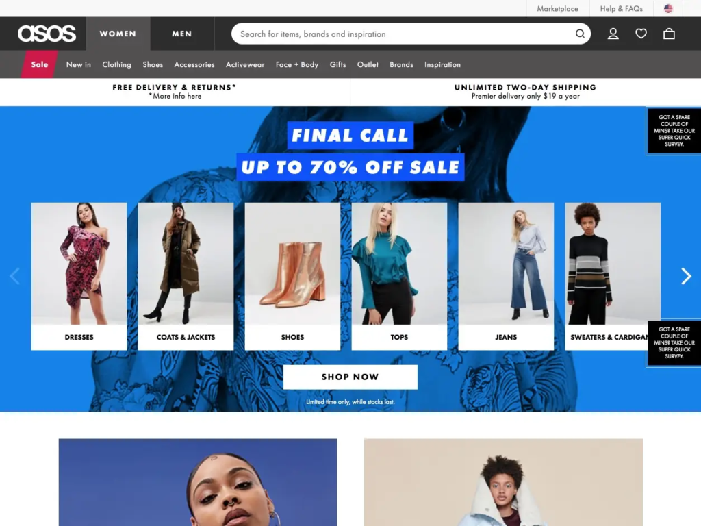 Asos Style Feed Headless Commerce