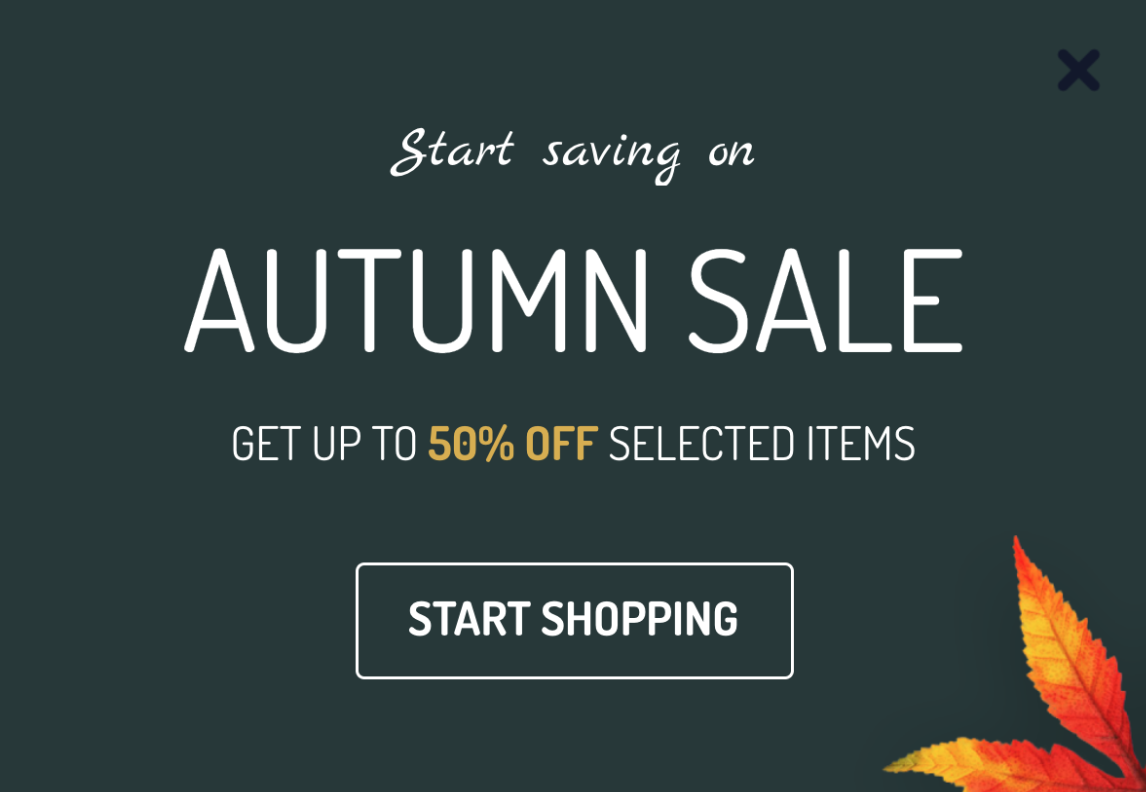 Autumn Sale Template