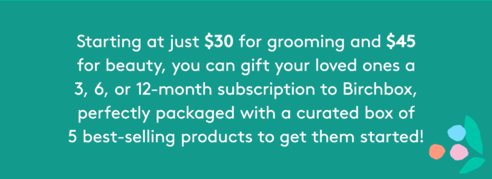 Birchbox Email