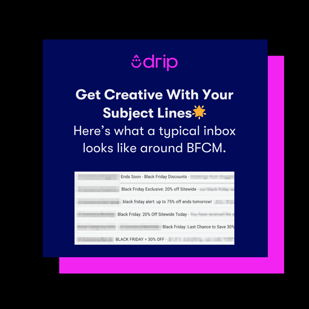 Black Friday Tips Get Creative with Subject Lines