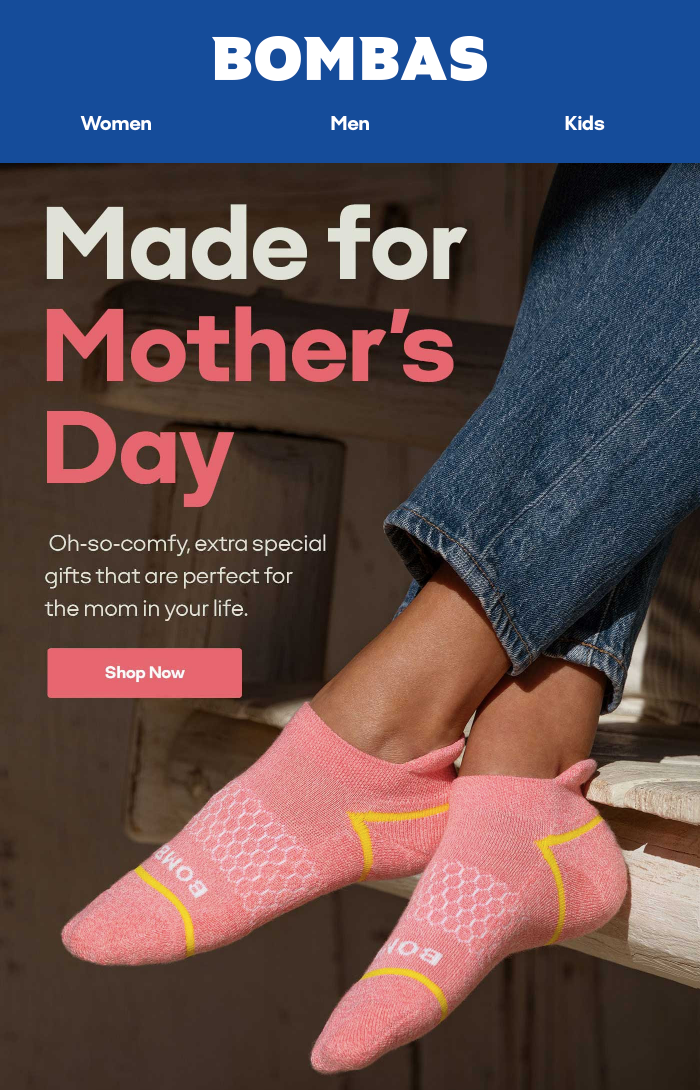 Bombas Mothers Day Campaign May Marketing Ideas