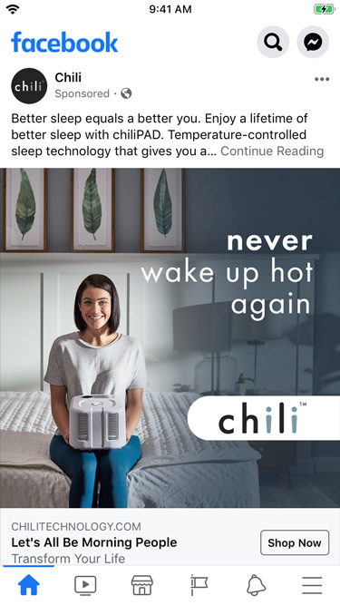 Chilli Facebook Ad