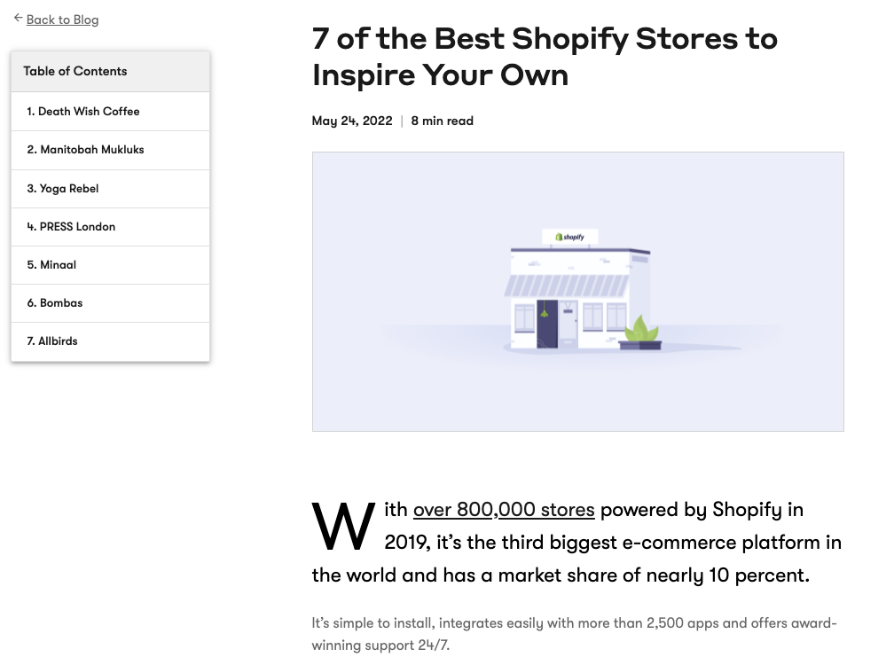 Drip Shopify Blog Post
