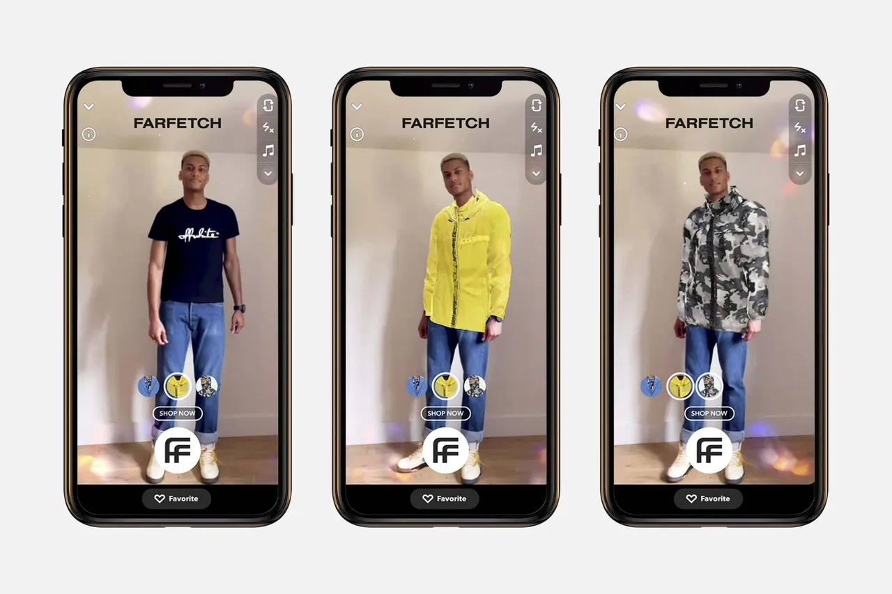 Farfetch Snapchat Collaboration