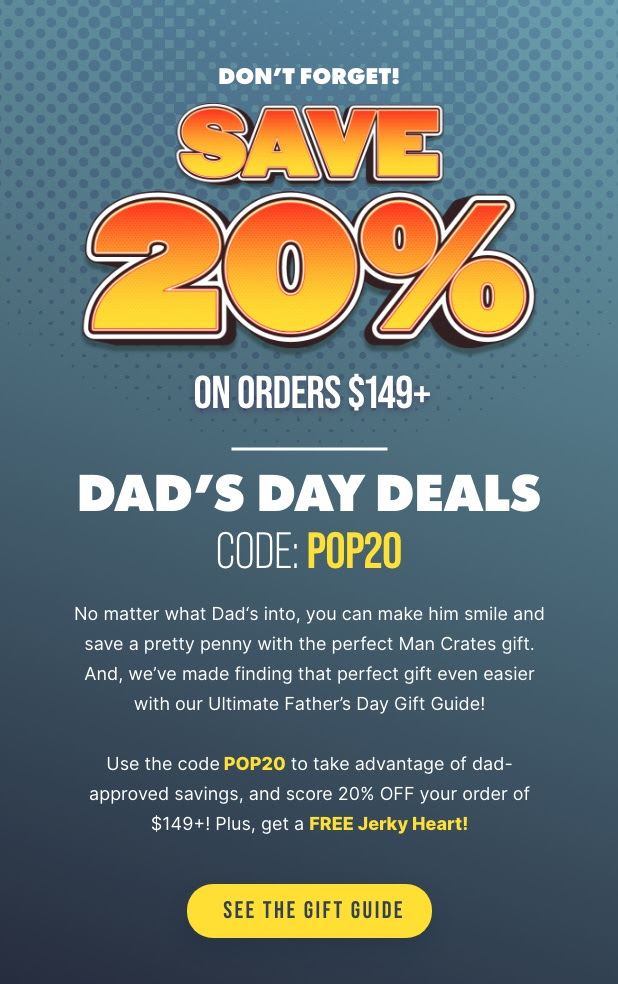 Father_s Day Targeted Email