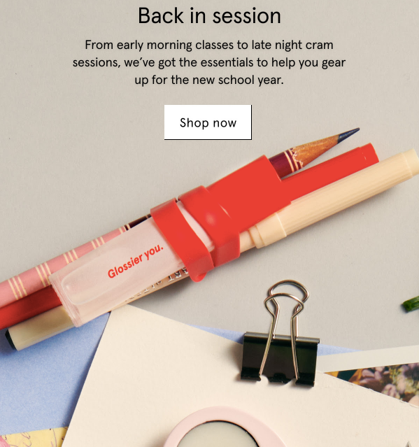 Glossier Back to School Essentials Power Words that Sell
