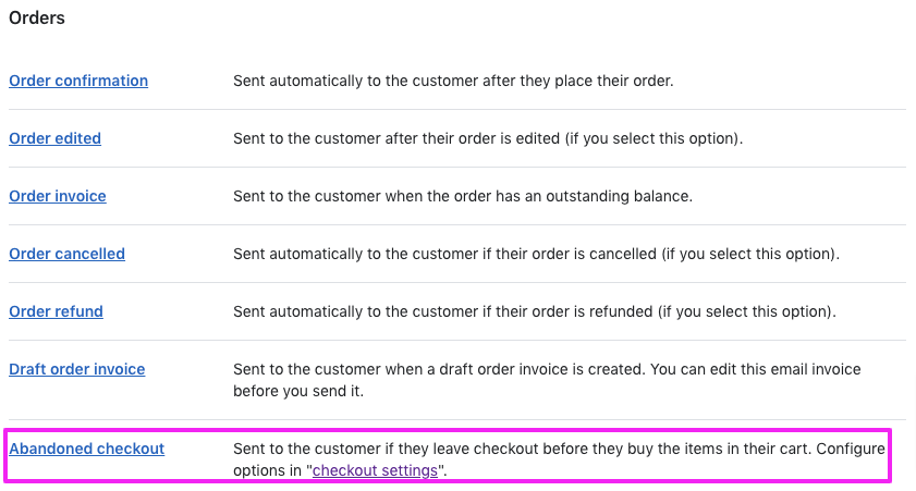 How to Customize Abandoned Cart Emails in Shopify