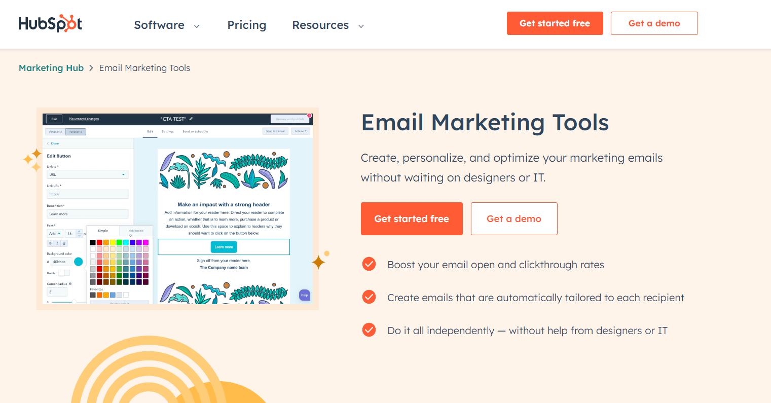 HubSpot Best Email Service Providers