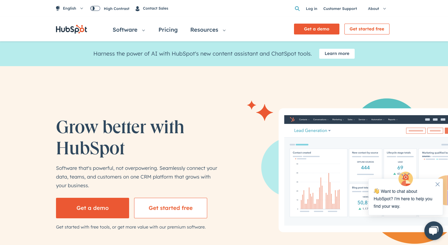 HubSpot Best Mailchimp Alternatives