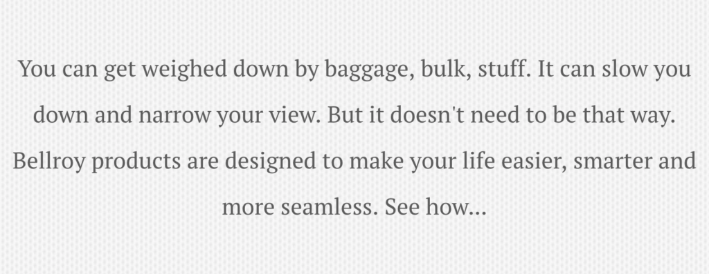 1 Bellroy_s Value Proposition
