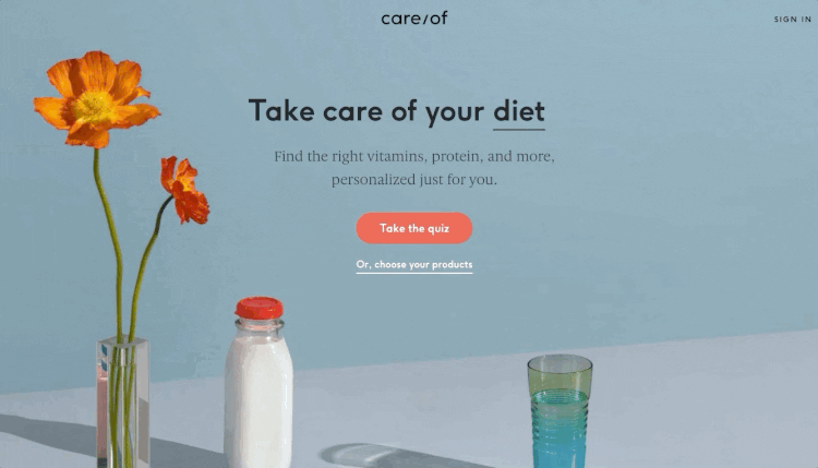 1 Care of Homepage