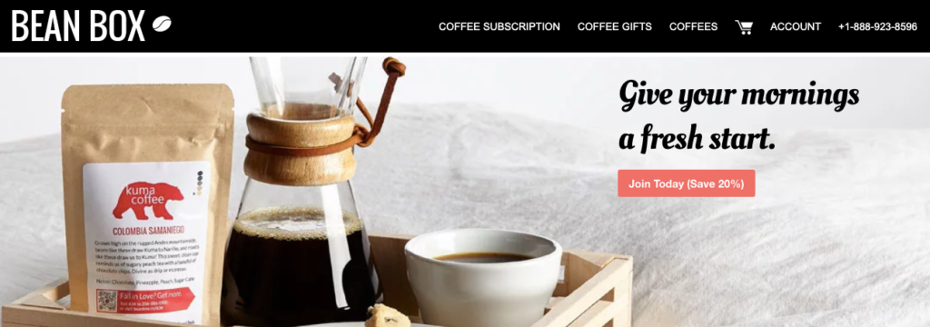 10 Bean Box Value Proposition
