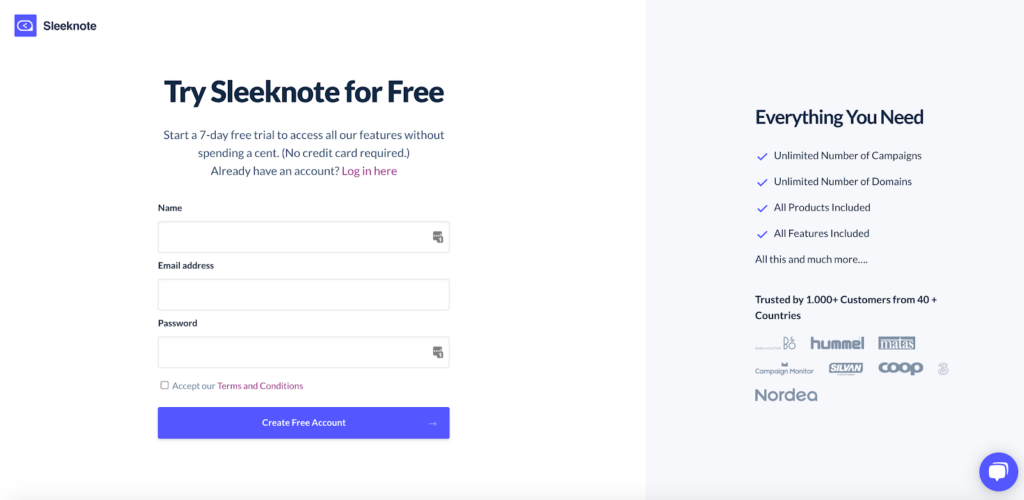 12 Sleeknote Free
