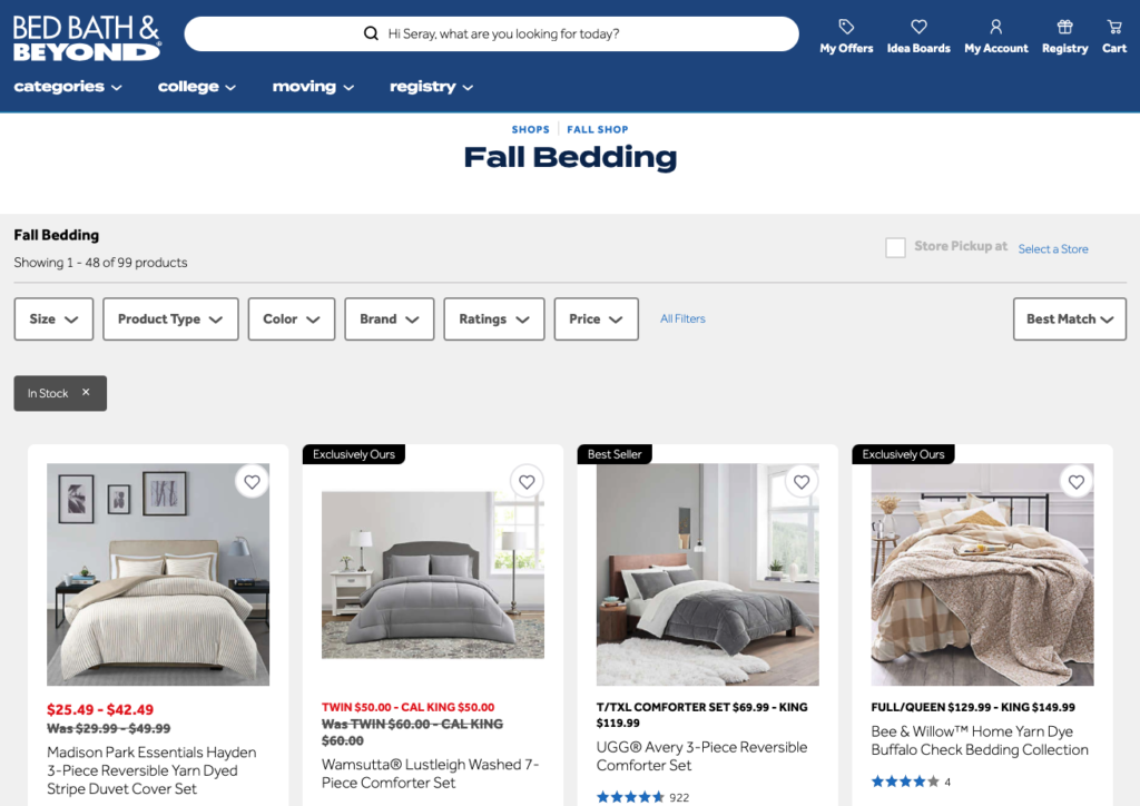 14 Bed Bath _ Beyond Fall Shop