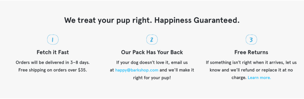 2 BarkBox 2 Copywriting Example