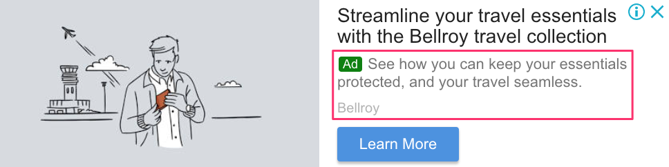 2 Bellroy Google Search Campaign