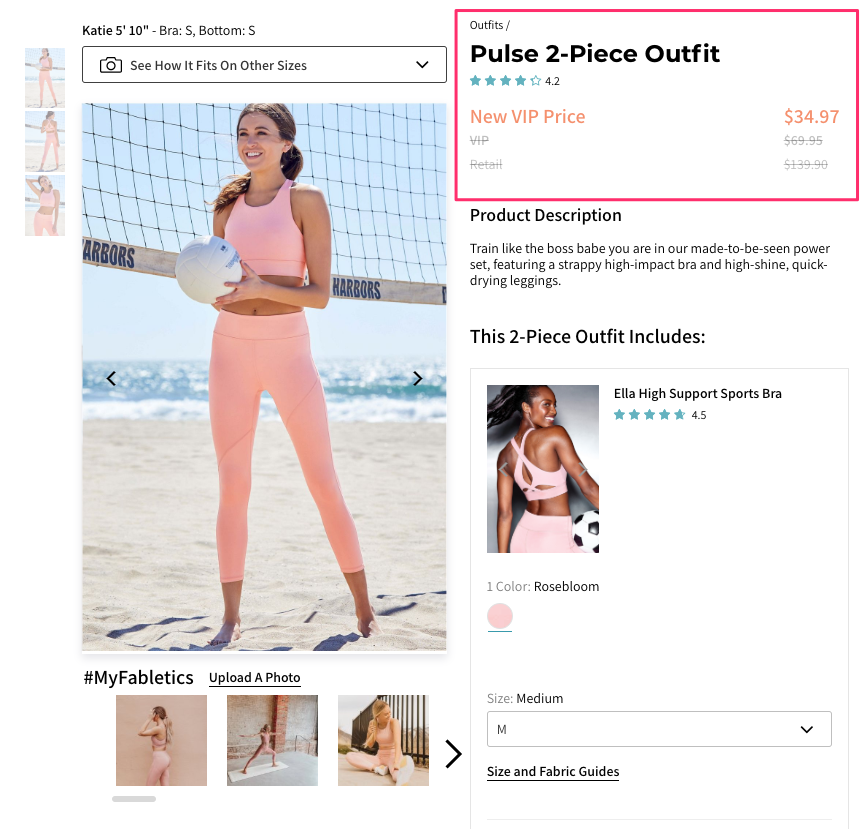 20 Fabletics VIP Price