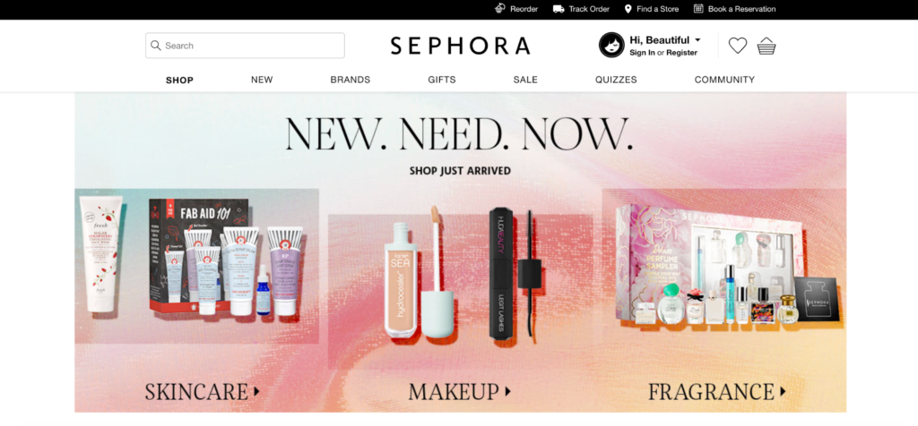 21 Sephora