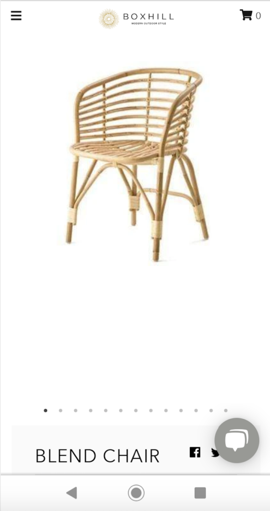 22 Boxhill Blend Chair