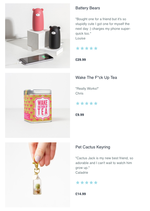 25 Firebox Customer Reviews Email