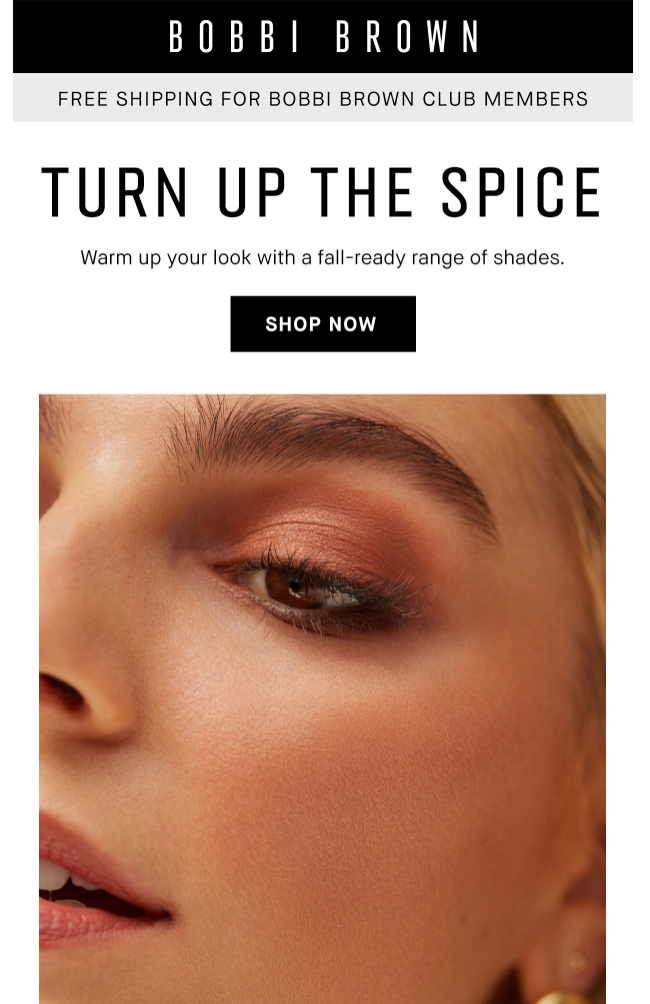 3 Bobbi Brown Fall Email