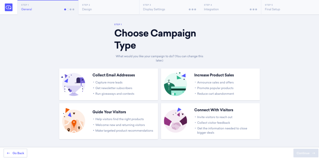 3 Choose Campaign