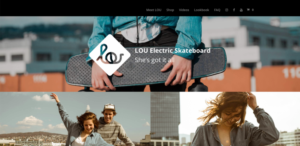 31 Lou landing page