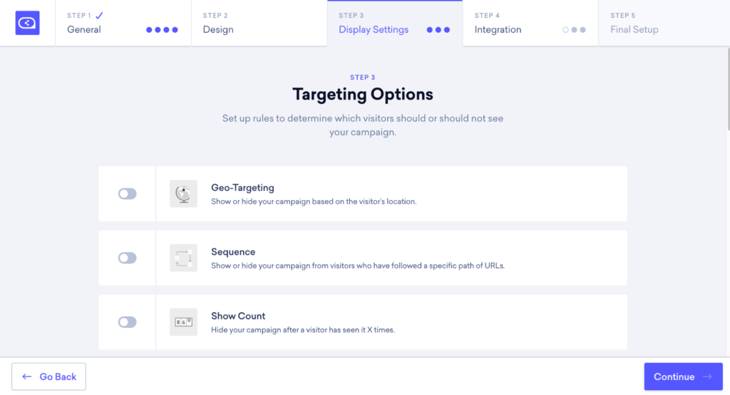 47 Targeting Options