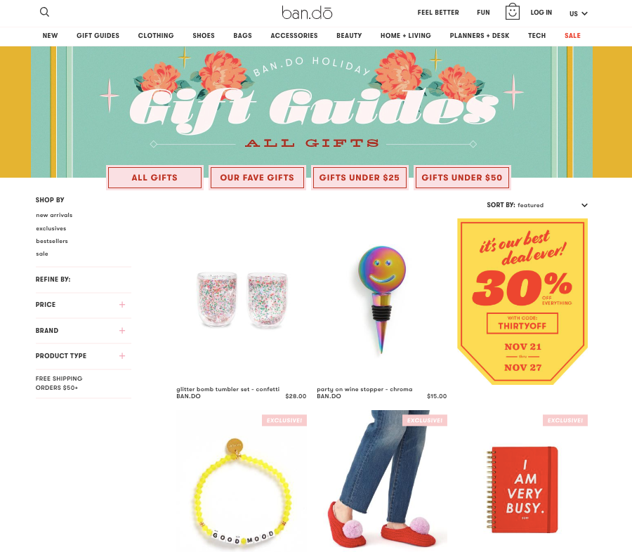 7 Bando Gift Guide
