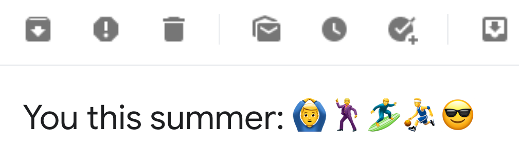 ASOS Summer Email Subject Line