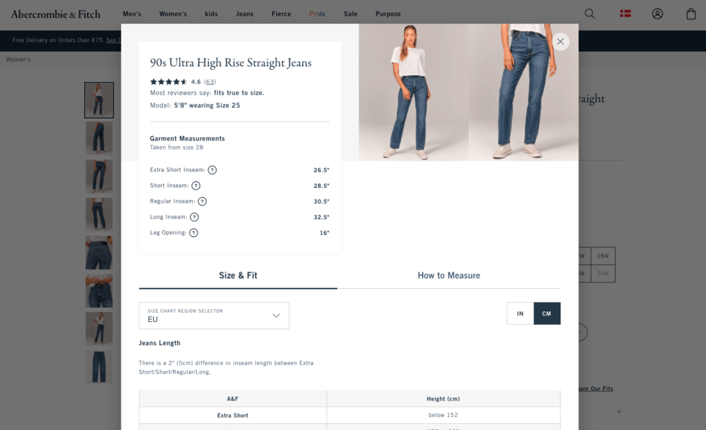 Abercrombie _ Fitch Size Guide Modal