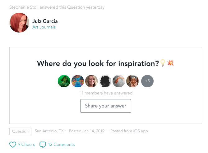 ArtSnacks Community Question