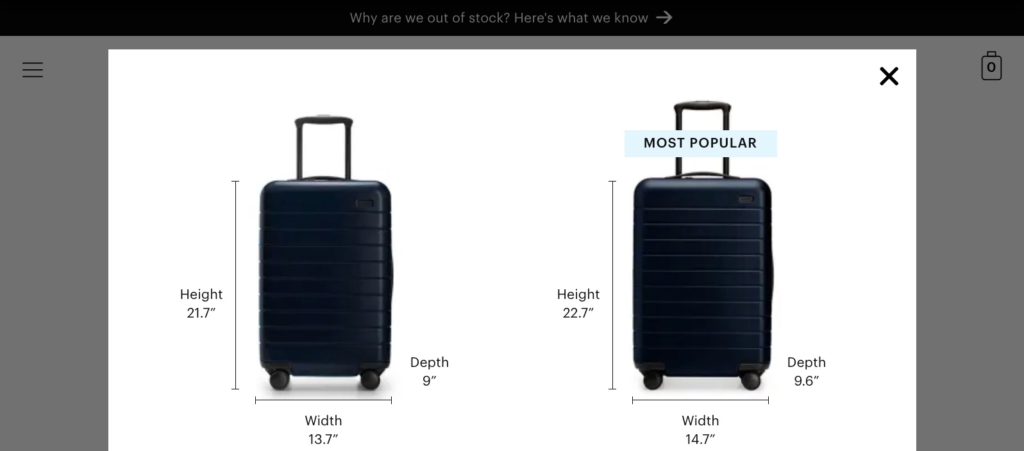 Away Product Page 3