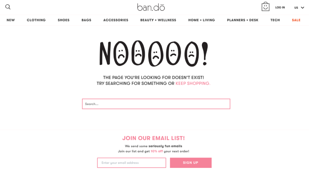 Bando Email Signup