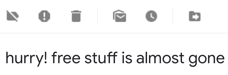 Bando Scarcity Subject Line