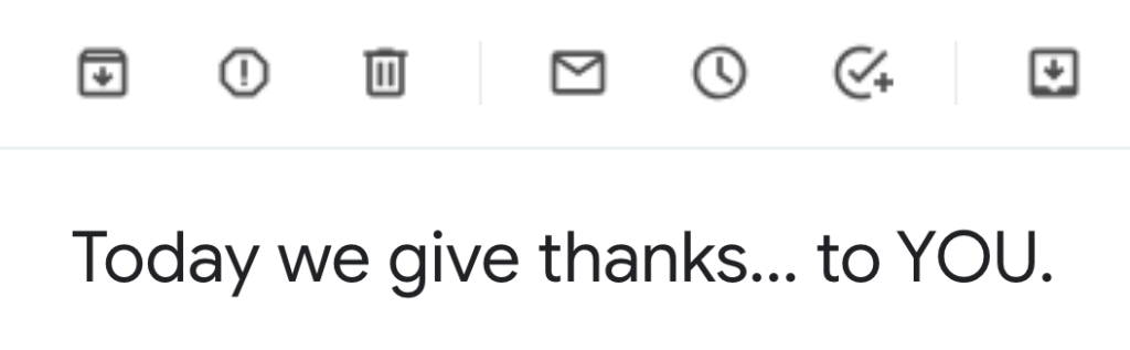 BarkBox Thanksgiving Subject Line