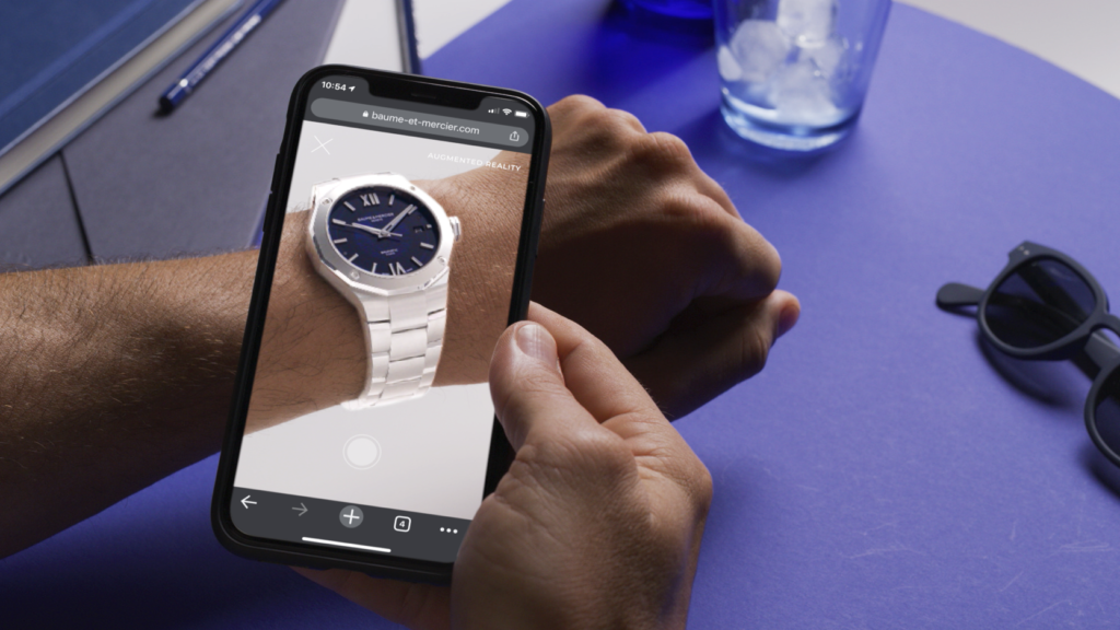 Baume et Mercier Virtual Watch Try-On