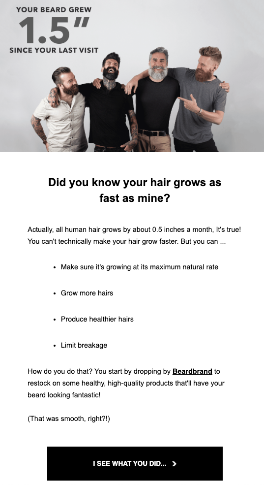 Beardbrand Email 1