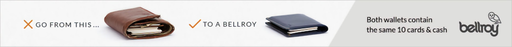 Bellroy Google Display Ad