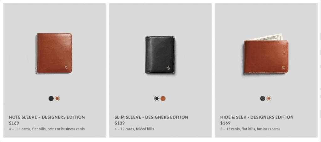 Bellroy Product Images