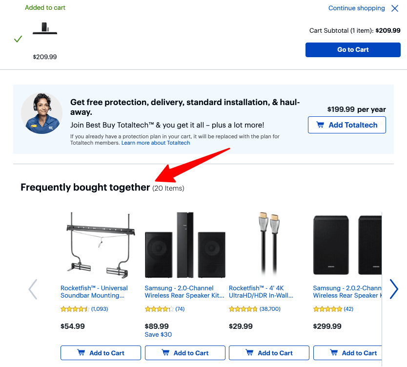 Best Buy Frequently Bought Together
