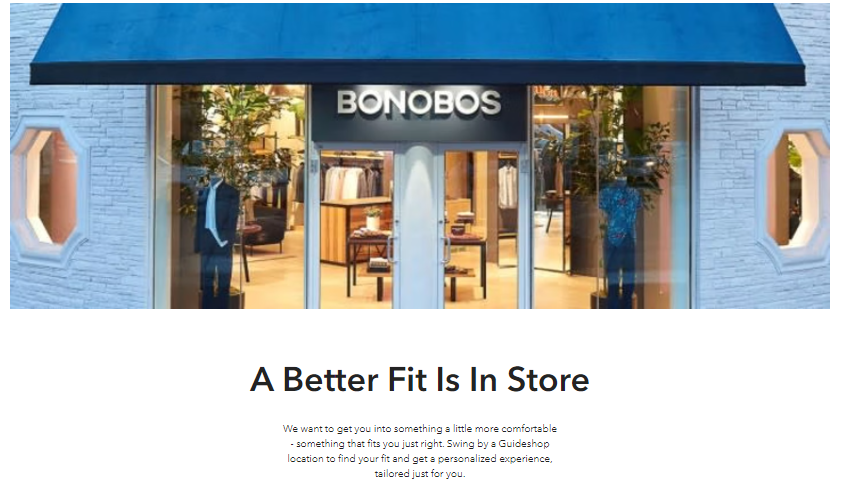 Bonobos Physical Stores