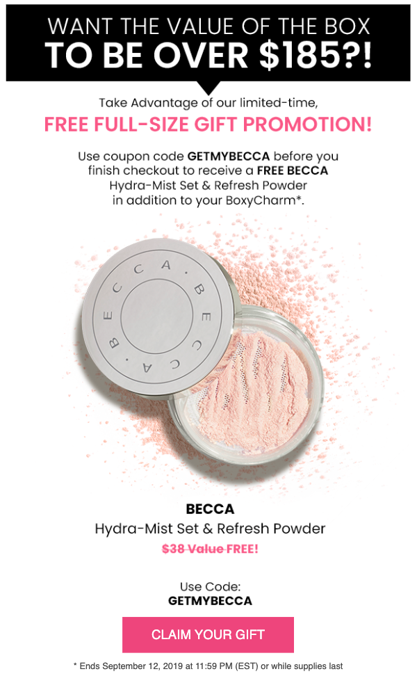 Boxycharm Email 3