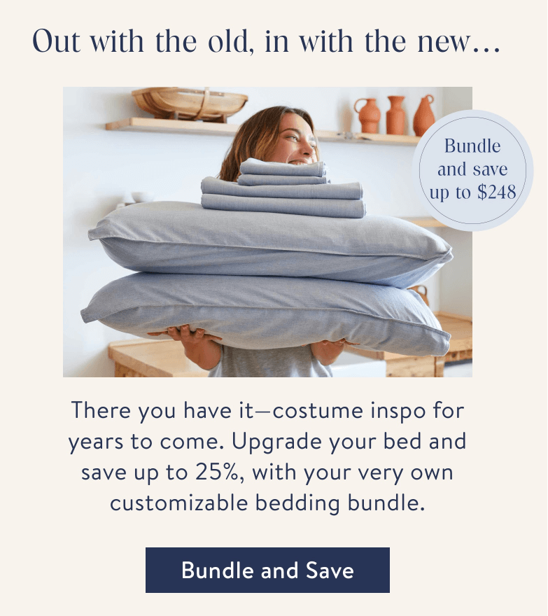 Brooklinen Bedding Bundle Recommendation Email