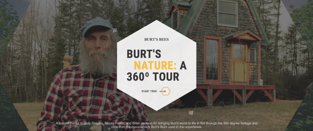 Burt’s Bees Visual Storytelling Example 5