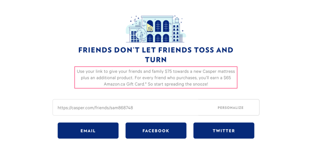 Casper Referral Code