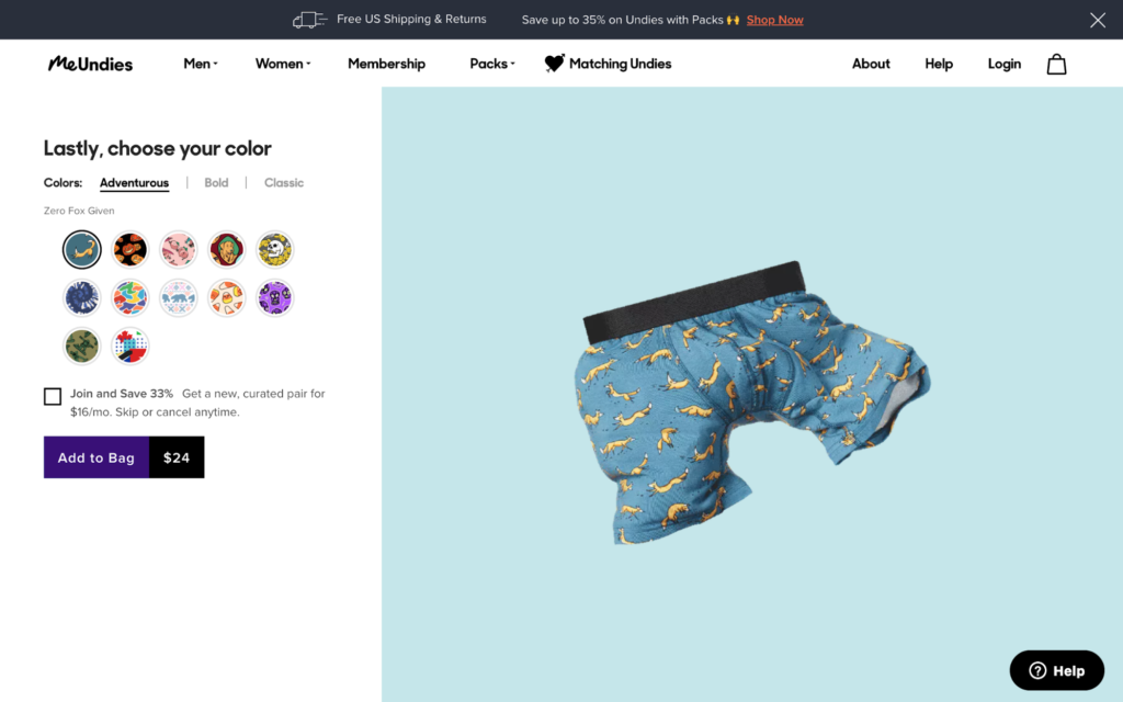 Case Study: MeUndies