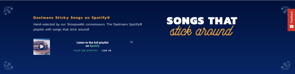 Daelmans Sticky Songs on Shopify